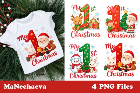 Celebrating Milestones: The Strategic Value of My First Christmas Red Green Sublimation Designs