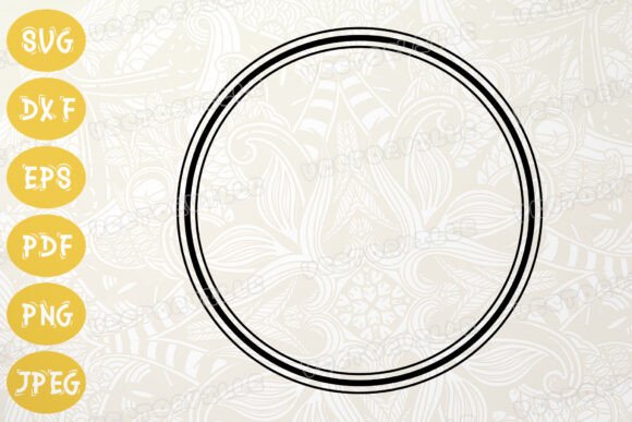 Elegant Double Line Circle Border SVG: A Strategic Asset for Professional Design and Branding