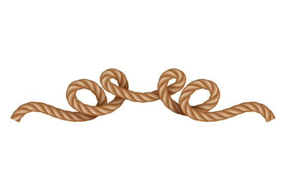 Elevating Digital Aesthetics: The Strategic Role of Rope Border Marine Theme Ornament Decor in Modern Design