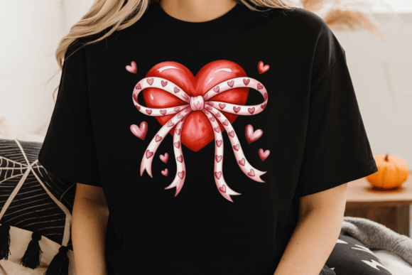 Elevating Romantic Design: The Strategic Value of the Heart Bow Valentine PNG in Modern Creativity