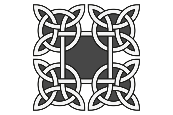 Evaluating the Square Frame with Celtic Knot Corners for Professional Design Projects