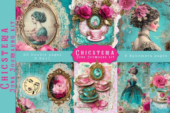 Integrating the Chicsteria Junk Journaling Kit into Your Creative Workflow
