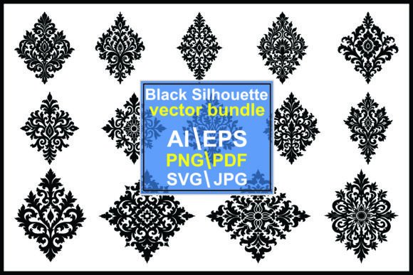 Mastering the Damask Style Floral Ornaments Set for Professional Design