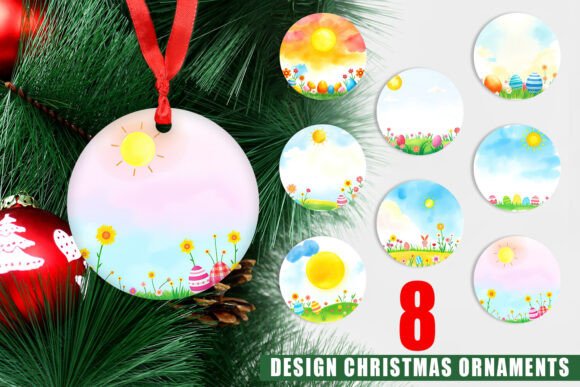 Ornament Sunny Sky with Easter: Strategic Visual Assets for Seasonal Branding and Creative Projects