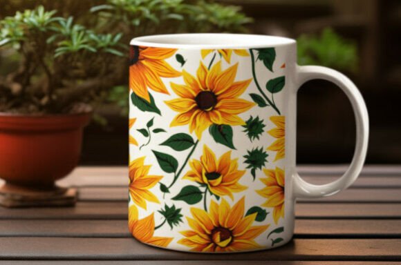 Retro Sunflower Floral Pattern: Blending Nostalgia with Modern Design