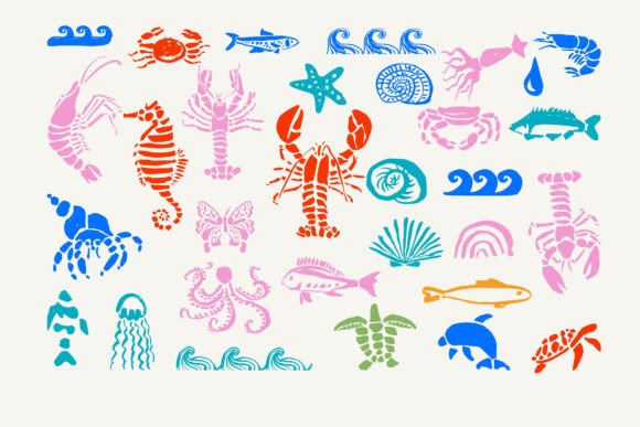 Sea Svg Graphics: A Playful Vector Collection for Creative Projects