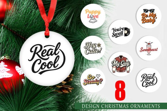Strategic Design Application: Leveraging the Atomic 50s Valentine Quote Ornament for Brand Cohesion