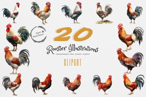 Unlocking Rural Charm: A Deep Dive into the Farmhouse Rooster PNG Bundle - WOW