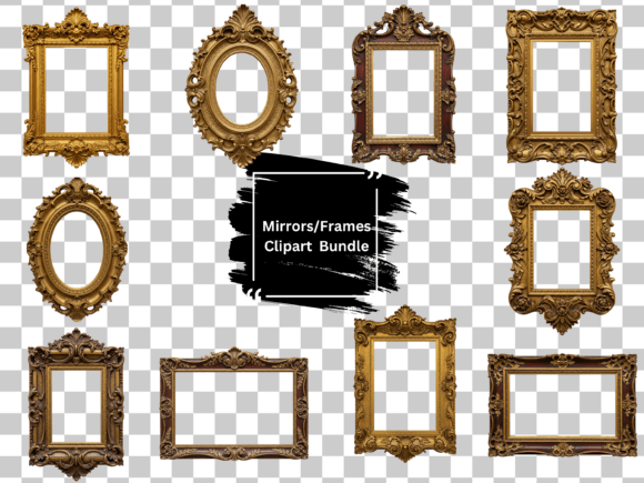 Unlocking Timeless Design: A Guide to Using Vintage Frames with Transparent Backgrounds